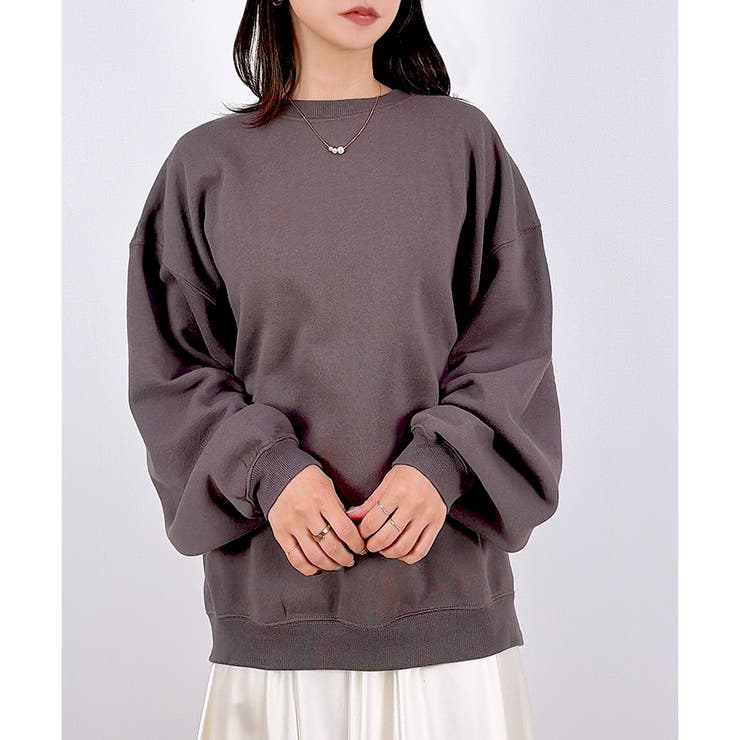 【2026SS新作】裏起毛オーバーサイズスウェットトップス | CLOTHY | 詳細画像3 