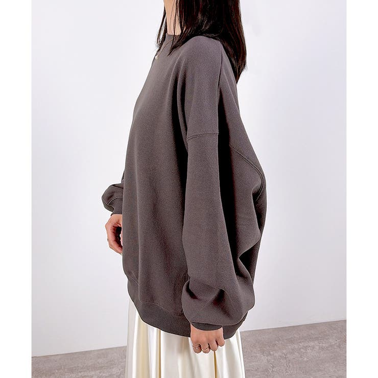 【2026SS新作】裏起毛オーバーサイズスウェットトップス | CLOTHY | 詳細画像6 