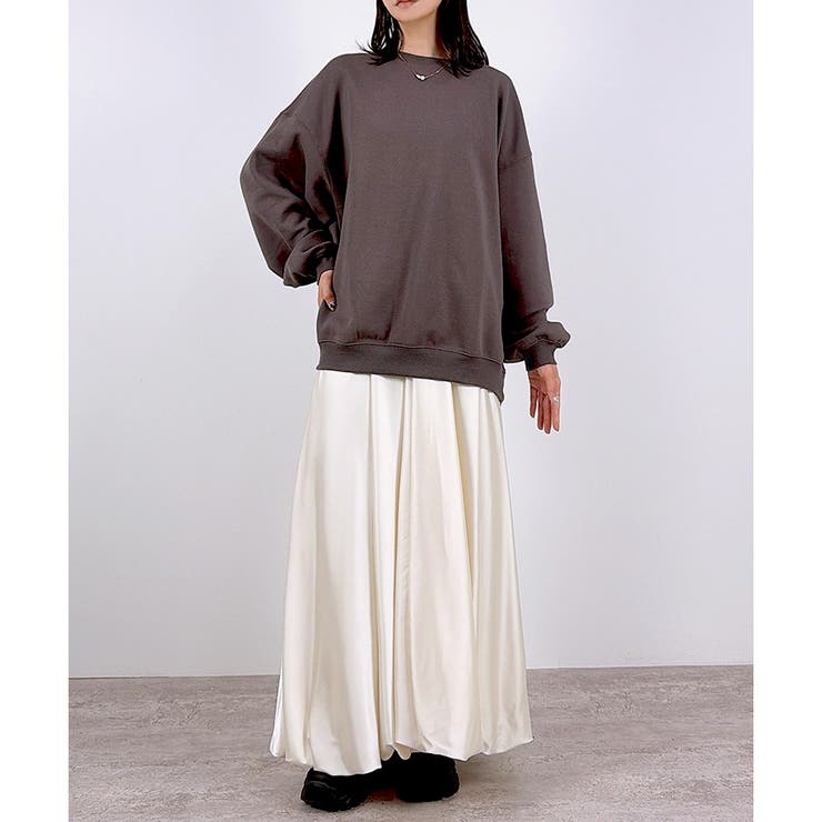 【2026SS新作】裏起毛オーバーサイズスウェットトップス | CLOTHY | 詳細画像9 