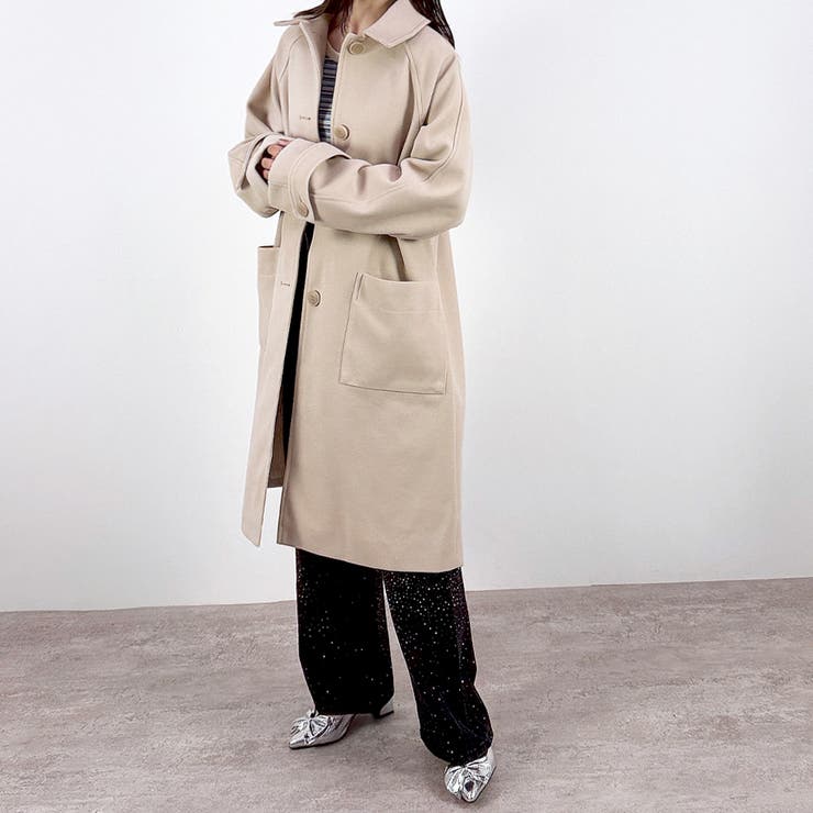 【2026AW新作】ステンカラーコート | CLOTHY | 詳細画像13 