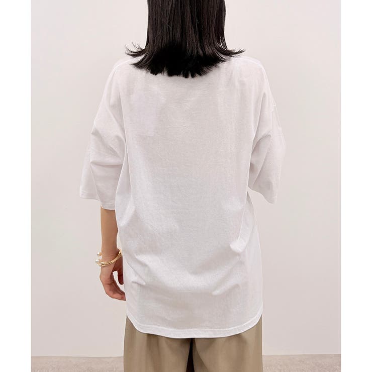 【2026SS新作】男女兼用C100ビッグＴシャツ | CLOTHY | 詳細画像9 