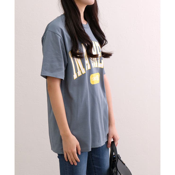 ■残りわずか■男女兼用カレッジロゴTシャツ(ユニセックス) | CLOTHY | 詳細画像43 