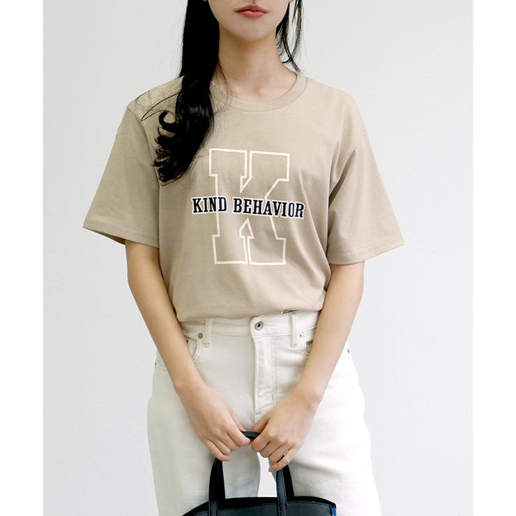 TC天竺】男女兼用カレッジロゴTシャツ(ユニセックス)[品番