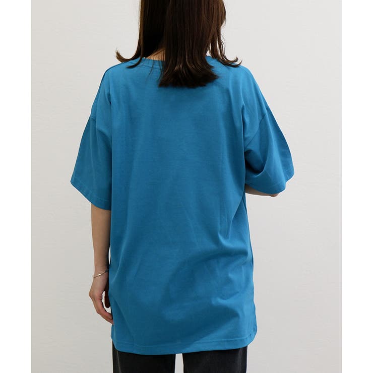 TC天竺】男女兼用ポケ付ビッグTシャツ オーバーサイズ 半袖 ユニ