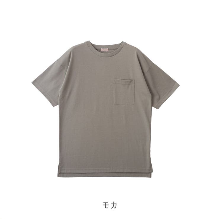新品タグ付き✨TRAVALMANUEL 天竺Tシャツ プルオーバー 2枚セット TC天竺】男女兼用ポケ付ビッグTシャツ オーバーサイズ 半袖 ユニ