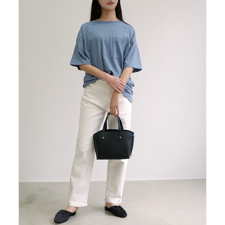 【TC天竺】男女兼用ポケ付ビッグTシャツ オーバーサイズ 半袖 ユニセックス | CLOTHY | 詳細画像61 