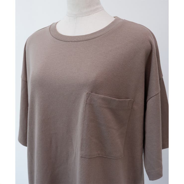 【TC天竺】男女兼用ポケ付ビッグTシャツ オーバーサイズ 半袖 ユニセックス | CLOTHY | 詳細画像62 