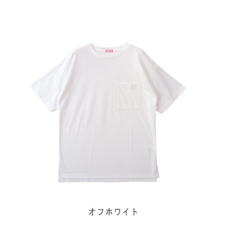 【TC天竺】男女兼用ポケ付ビッグTシャツ オーバーサイズ 半袖 ユニセックス | CLOTHY | 詳細画像8 