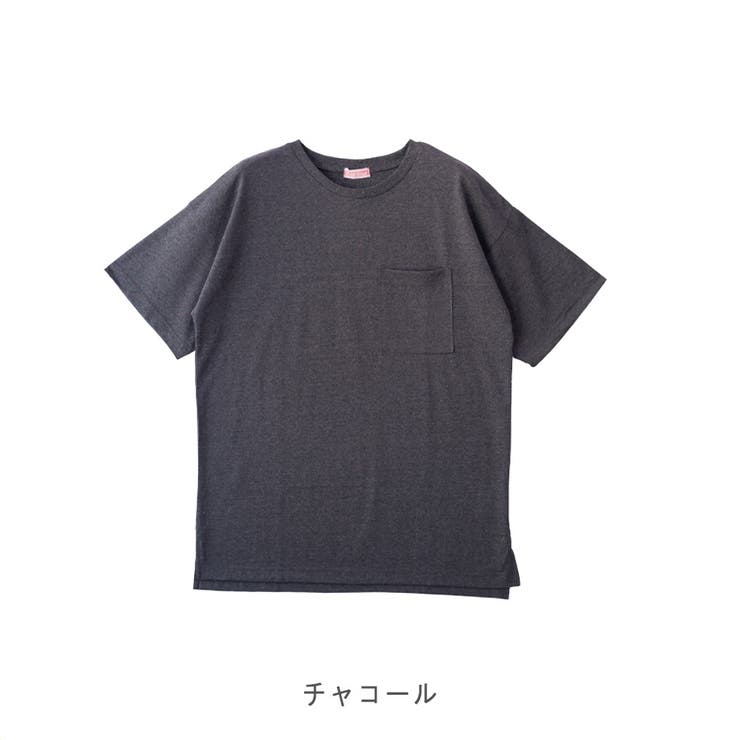 【TC天竺】男女兼用ポケ付ビッグTシャツ オーバーサイズ 半袖 ユニセックス | CLOTHY | 詳細画像9 