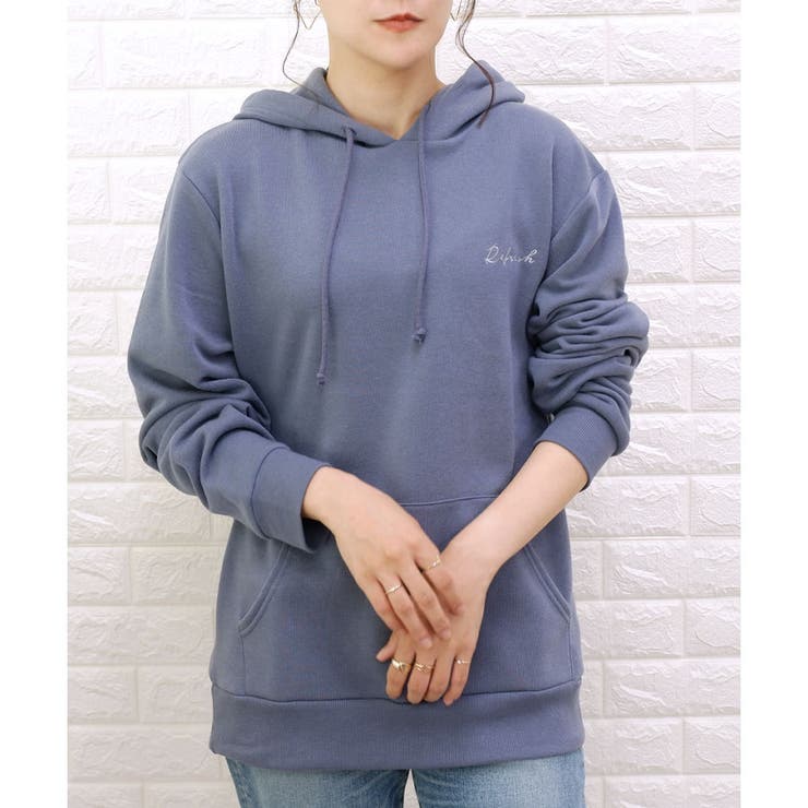 TCスウェット】男女兼用シンプル刺繍パーカー [品番：LOSW0008827]｜CLOTHY（クロシィ）のレディースファッション通販｜SHOPLIST（ショップリスト）
