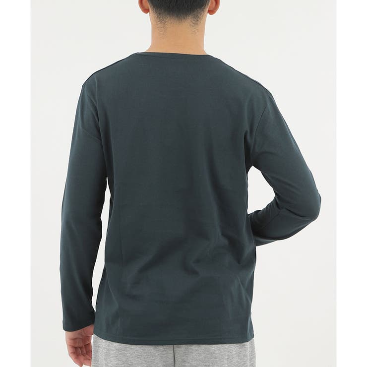 【2026SS新作】メンズ綿混無地ロンＴ | CLOTHY | 詳細画像13 