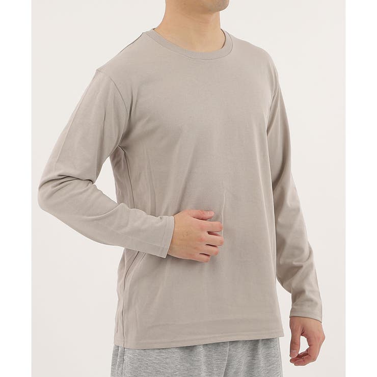 【2026SS新作】メンズ綿混無地ロンＴ | CLOTHY | 詳細画像18 