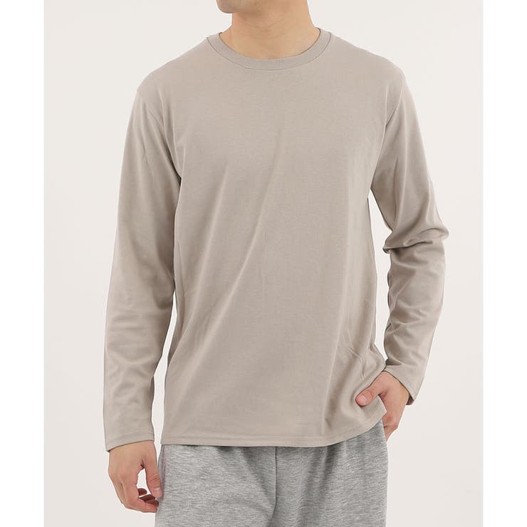 【2026SS新作】メンズ綿混無地ロンＴ | CLOTHY | 詳細画像21 