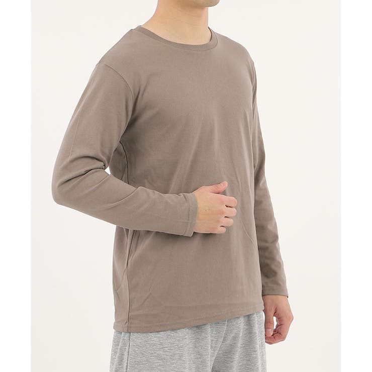 【2026SS新作】メンズ綿混無地ロンＴ | CLOTHY | 詳細画像23 