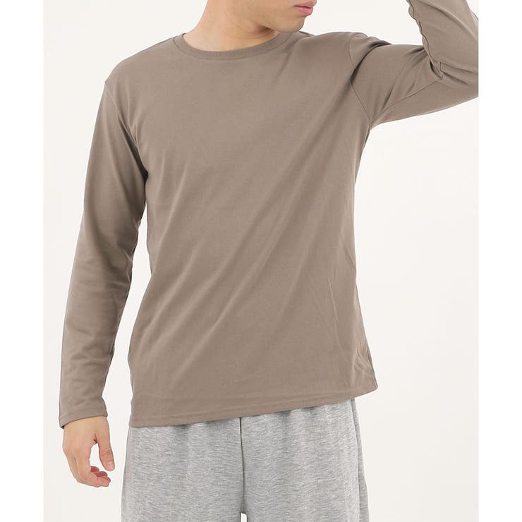 【2026SS新作】メンズ綿混無地ロンＴ | CLOTHY | 詳細画像26 