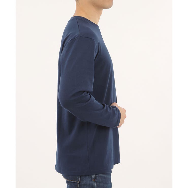 【2026SS新作】メンズ綿混無地ロンＴ | CLOTHY | 詳細画像35 