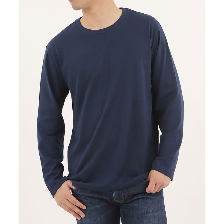 【2026SS新作】メンズ綿混無地ロンＴ | CLOTHY | 詳細画像36 