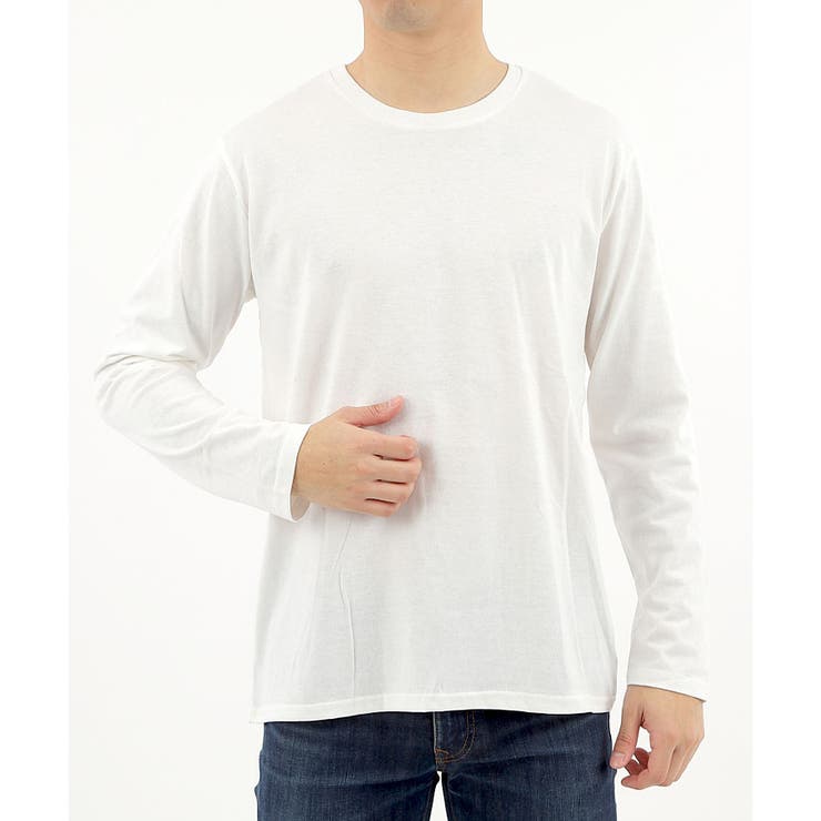 【2026SS新作】メンズ綿混無地ロンＴ | CLOTHY | 詳細画像37 