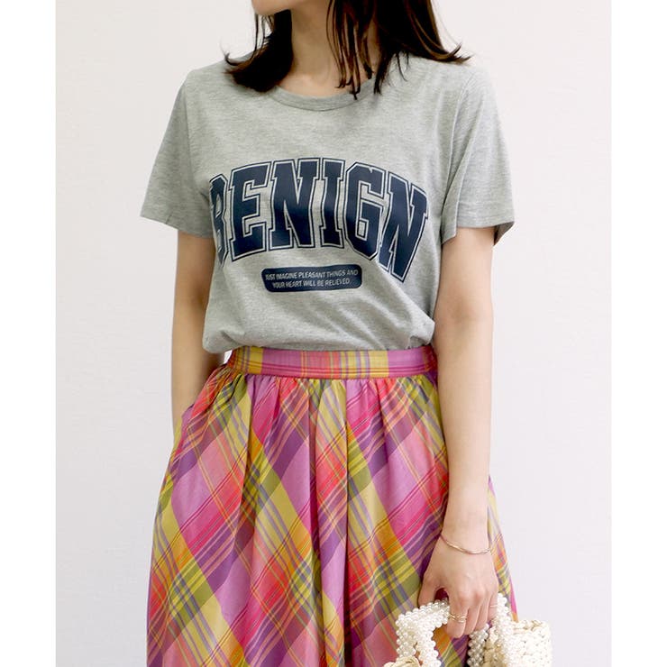 【コットン100％】シルケット加工カレッジロゴTシャツ | CLOTHY | 詳細画像26 