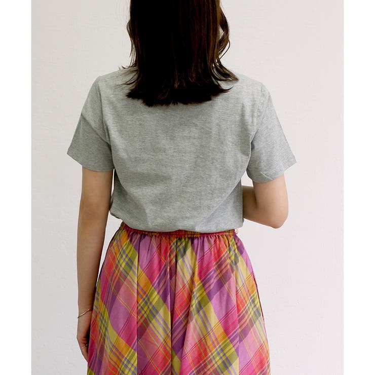 【コットン100％】シルケット加工カレッジロゴTシャツ | CLOTHY | 詳細画像27 