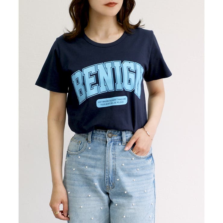 【コットン100％】シルケット加工カレッジロゴTシャツ | CLOTHY | 詳細画像33 