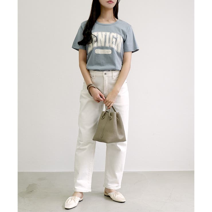 【コットン100％】シルケット加工カレッジロゴTシャツ | CLOTHY | 詳細画像44 