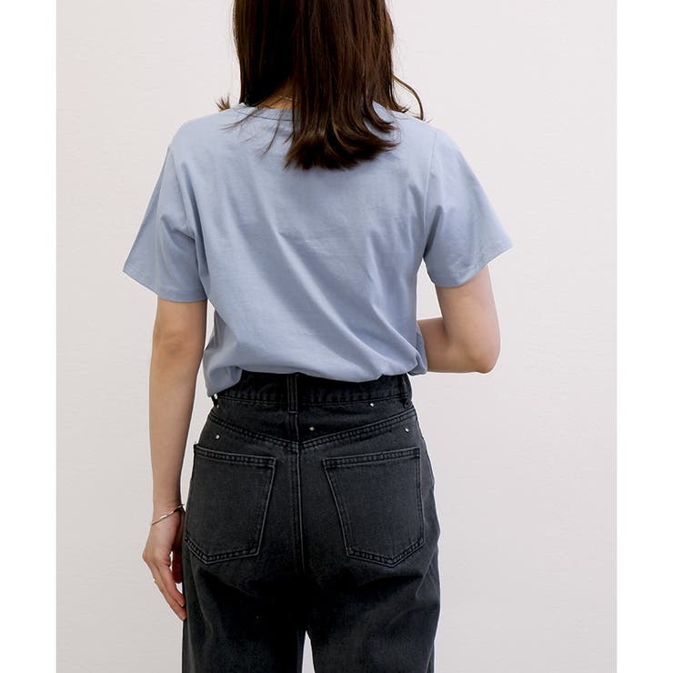 【コットン100％】シルケット加工カレッジロゴTシャツ | CLOTHY | 詳細画像50 