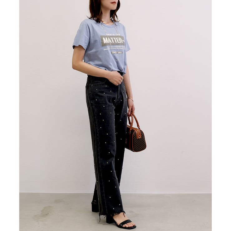 【コットン100％】シルケット加工カレッジロゴTシャツ | CLOTHY | 詳細画像52 