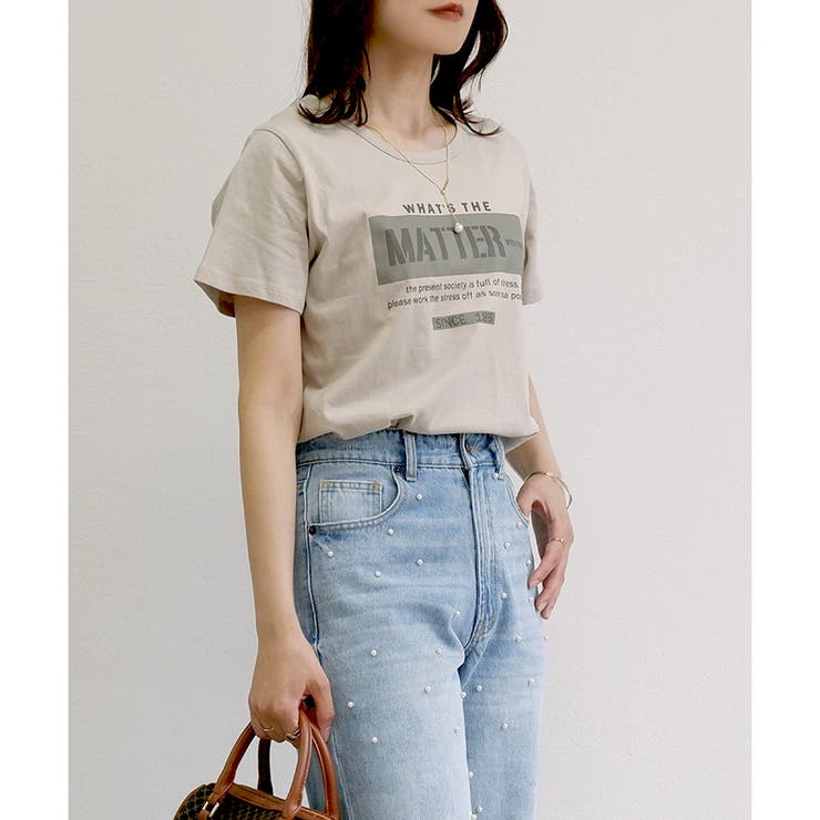 【コットン100％】シルケット加工カレッジロゴTシャツ | CLOTHY | 詳細画像54 