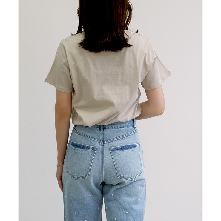 【コットン100％】シルケット加工カレッジロゴTシャツ | CLOTHY | 詳細画像55 