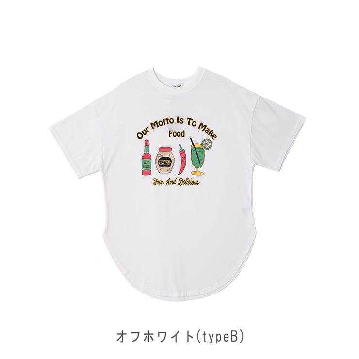 【TC天竺】アメリカンロゴ裾カーブTシャツ | CLOTHY | 詳細画像11 