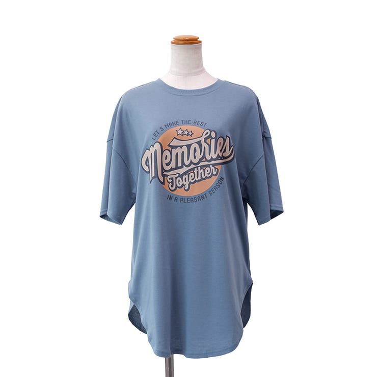 【TC天竺】アメリカンロゴ裾カーブTシャツ | CLOTHY | 詳細画像14 