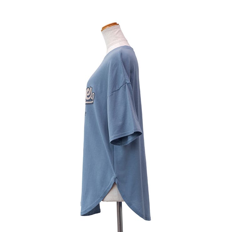 【TC天竺】アメリカンロゴ裾カーブTシャツ | CLOTHY | 詳細画像15 