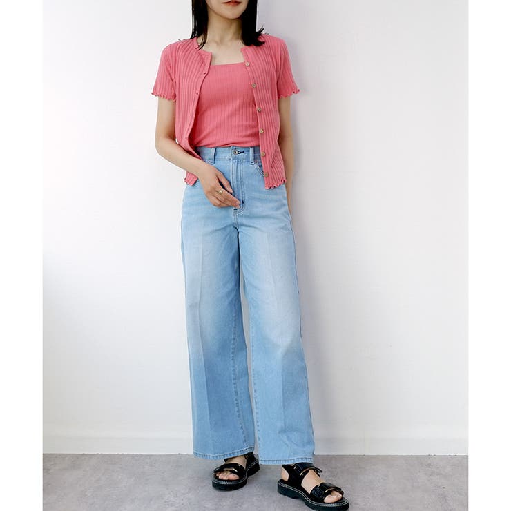 【ワイドリブ】2WAYボタンカーデ 2WAYTシャツ | CLOTHY | 詳細画像33 