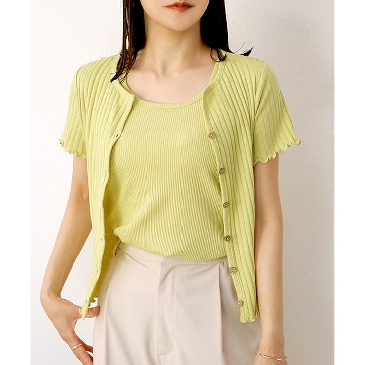 【ワイドリブ】2WAYボタンカーデ 2WAYTシャツ | CLOTHY | 詳細画像36 