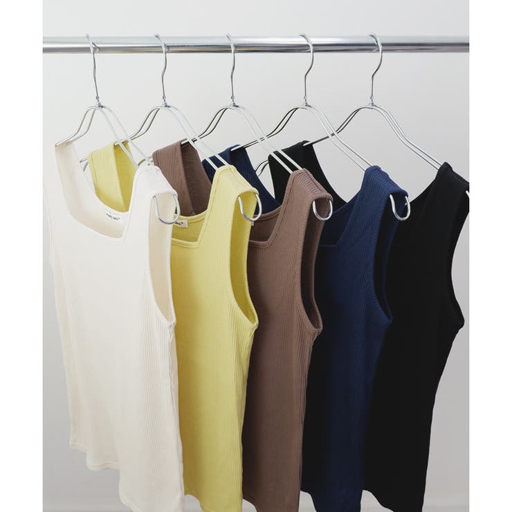 【テレコ】2WAYリブタンクトップ | CLOTHY | 詳細画像57 