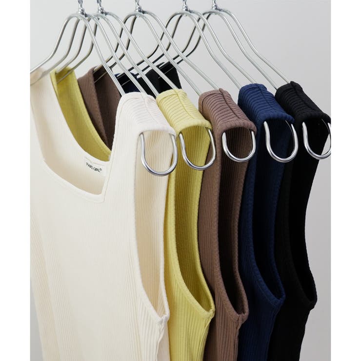 【テレコ】2WAYリブタンクトップ | CLOTHY | 詳細画像58 