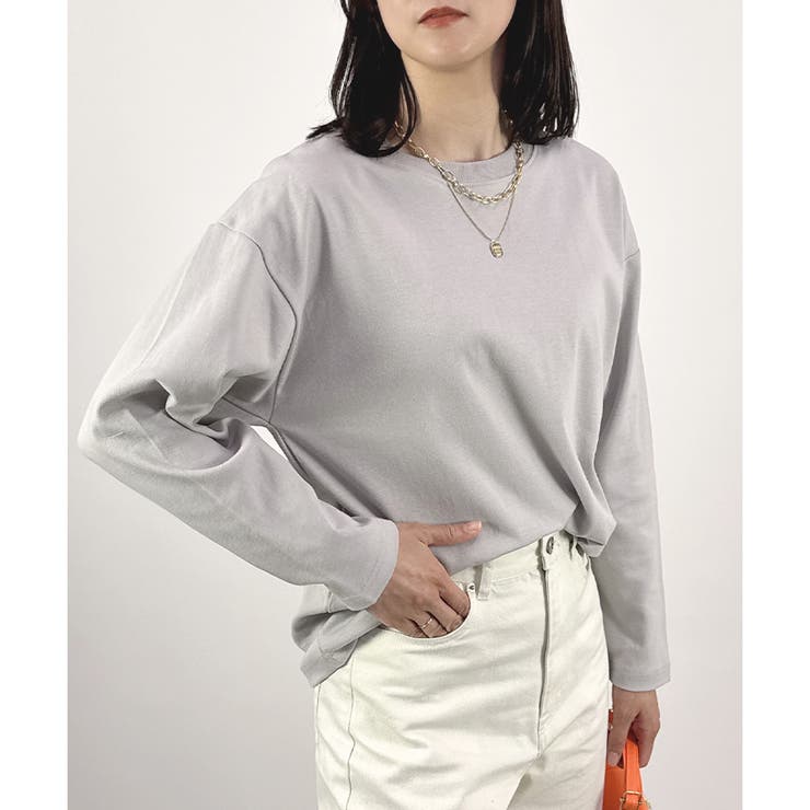 【驚きの値段】 2025SS新作】ダブルフェイス長袖Tシャツ[品番：LOSW0009032 トップス