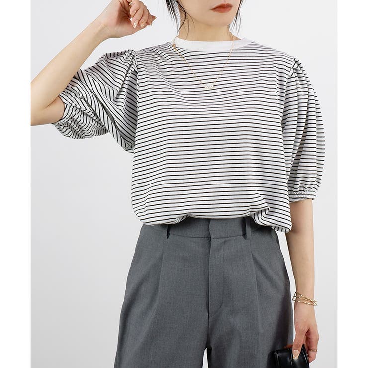 iami in fact MOM sleeve blouse ボリューム袖
