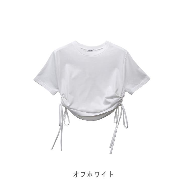 2025SS新作】裾シャーリングT[品番：LOSW0009017]｜CLOTHY