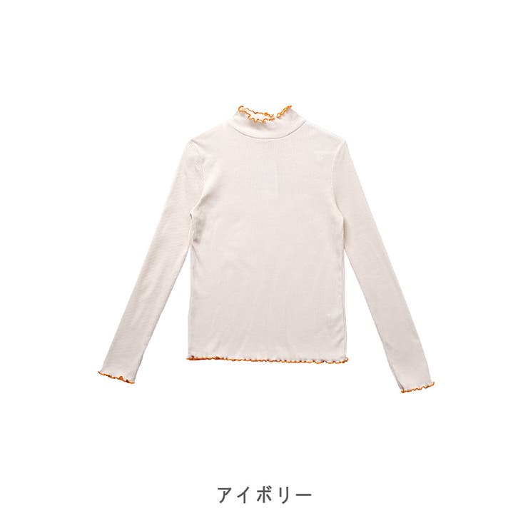 【2025AW新作】テレコ配色メロウハイネックリブロンT | CLOTHY | 詳細画像34 