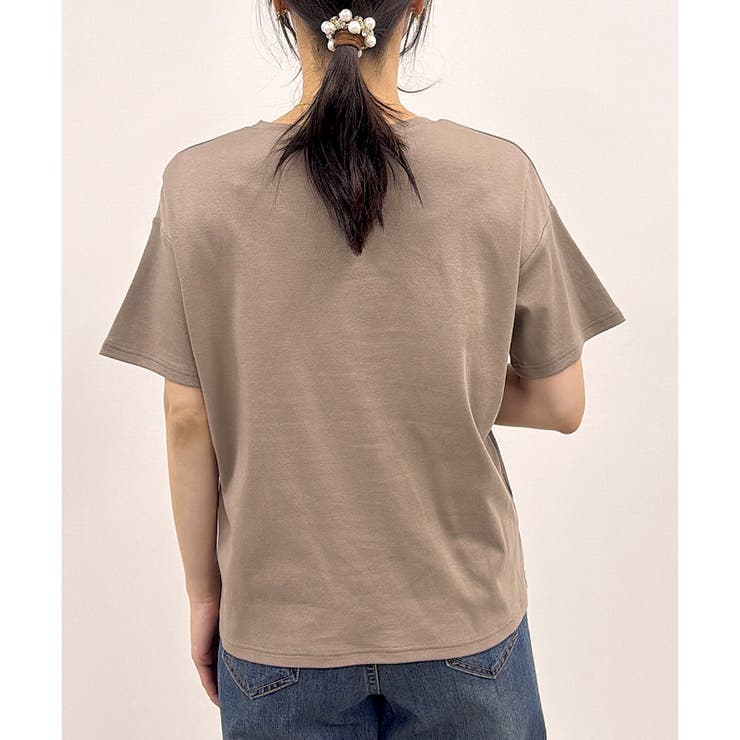 【2026SS新作】C100ひんやりタッチ半袖無地Tシャツ | CLOTHY | 詳細画像12 