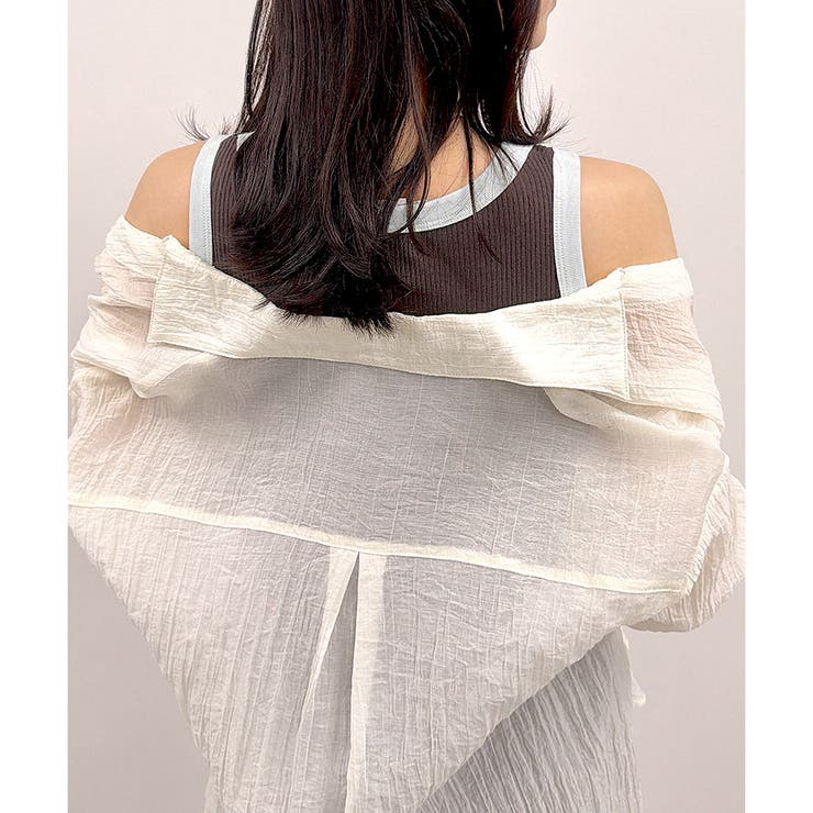 【2026SS新作】テレコバイカラータンクトップ | CLOTHY | 詳細画像11 