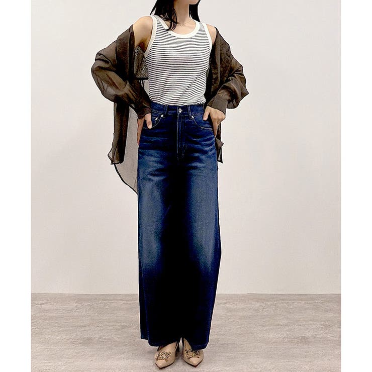 【2026SS新作】テレコバイカラータンクトップ | CLOTHY | 詳細画像17 