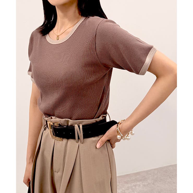 【2026SS新作】テレコバイカラーT | CLOTHY | 詳細画像12 