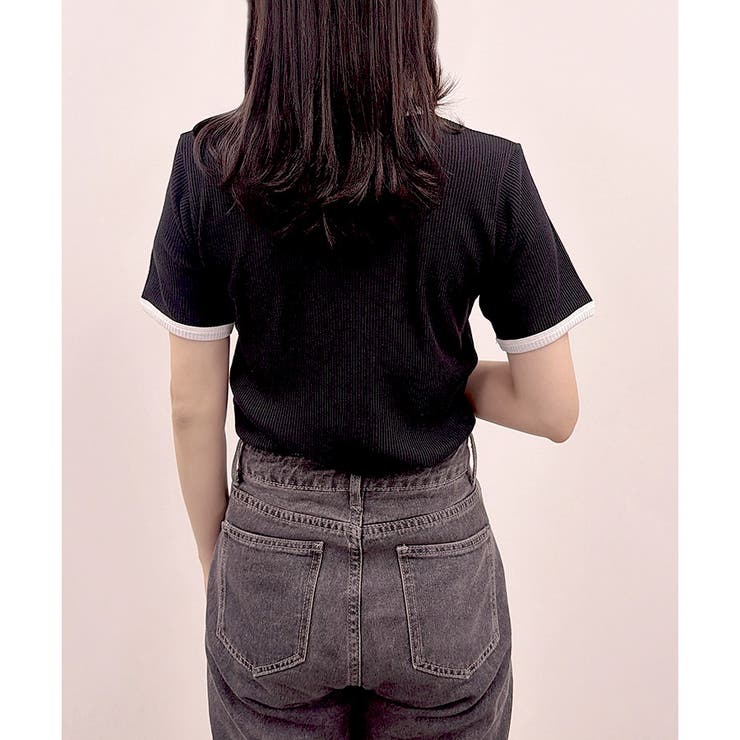 【2026SS新作】テレコバイカラーT | CLOTHY | 詳細画像5 