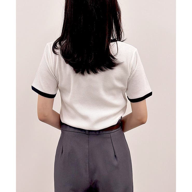 【2026SS新作】テレコバイカラーT | CLOTHY | 詳細画像9 