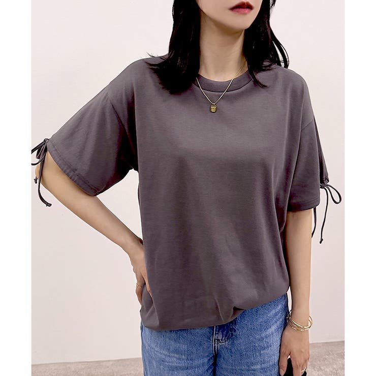 【2026SS新作】さらさら天竺袖リボンT | CLOTHY | 詳細画像15 