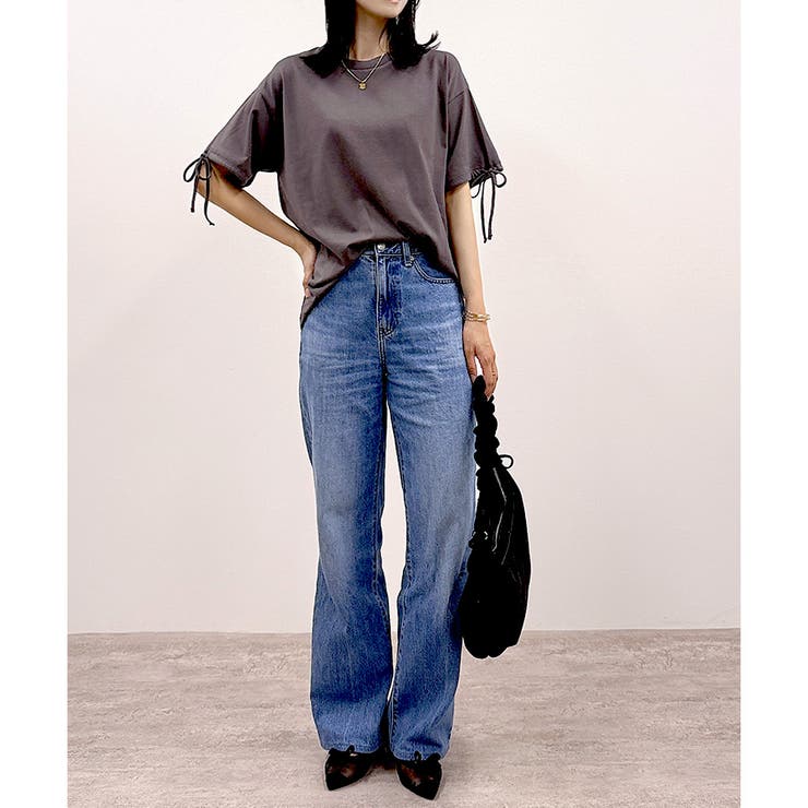 【2026SS新作】さらさら天竺袖リボンT | CLOTHY | 詳細画像19 