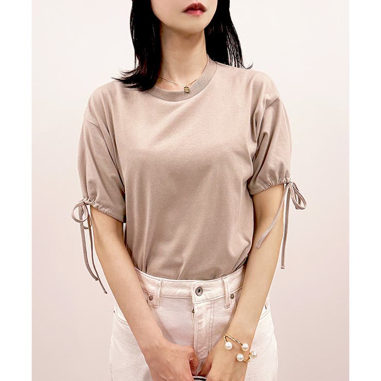 【2026SS新作】さらさら天竺袖リボンT | CLOTHY | 詳細画像6 